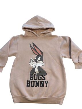 Zara Light Beige Bugs Bunny Hoodie